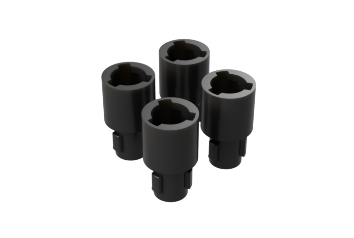 4 Verbinder für Erhöhungsset von pipappl